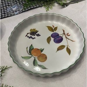 Royal Worcester Vale Quiche Plate 9”